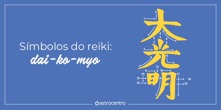 símbolos do reiki dai-ko-myo