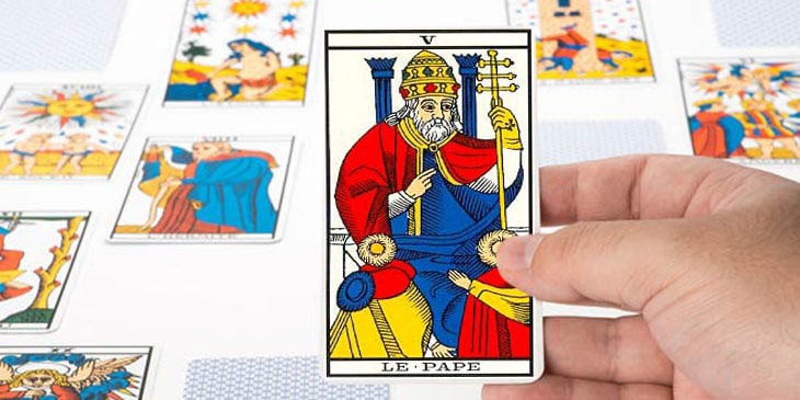 o papa no tarot