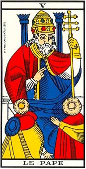 O Papa - significado da carta no Tarot