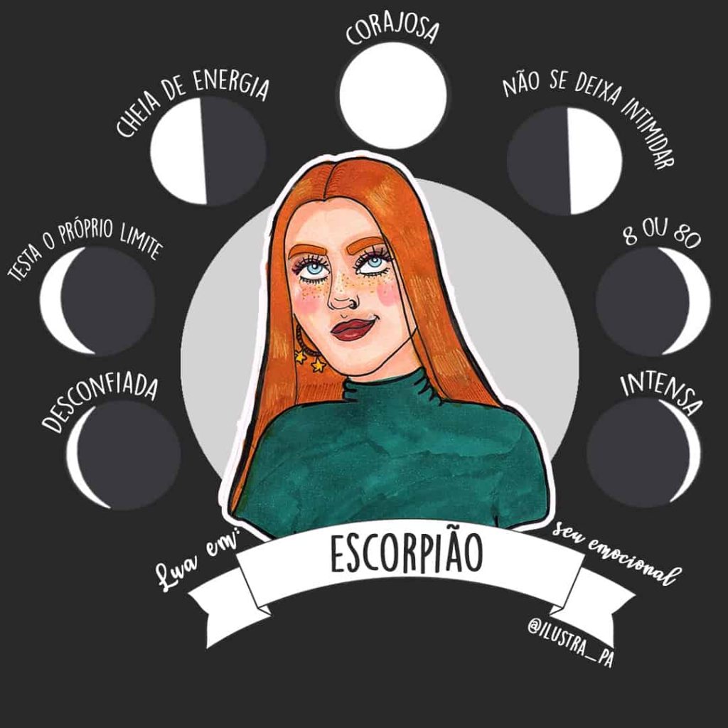 lua em escorpião