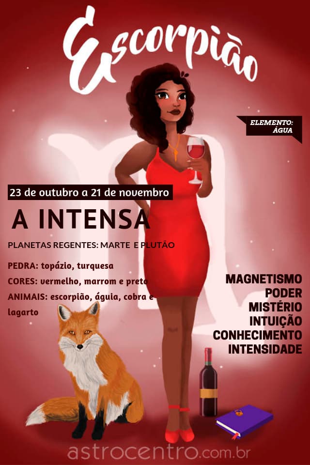 A mulher do signo de Escorpião - Blog Astrocentro