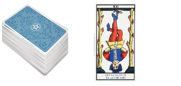 Conheça o significado da carta O Suspenso no tarot do amor