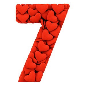 Numerologia do amor &#8211; Número 7: Um amor com lente de aumento