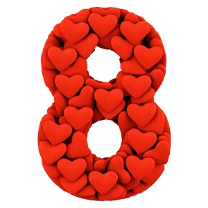 Numerologia do amor – Número 8: Amor como forma de poder
