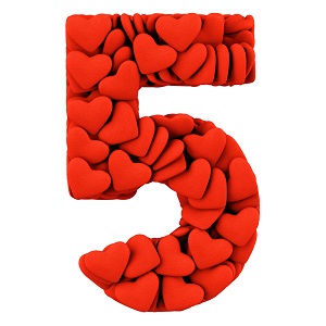 Numerologia do amor – Número 5: Os bons imprevistos do amor