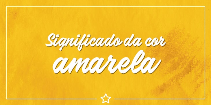 Significado da cor amarela