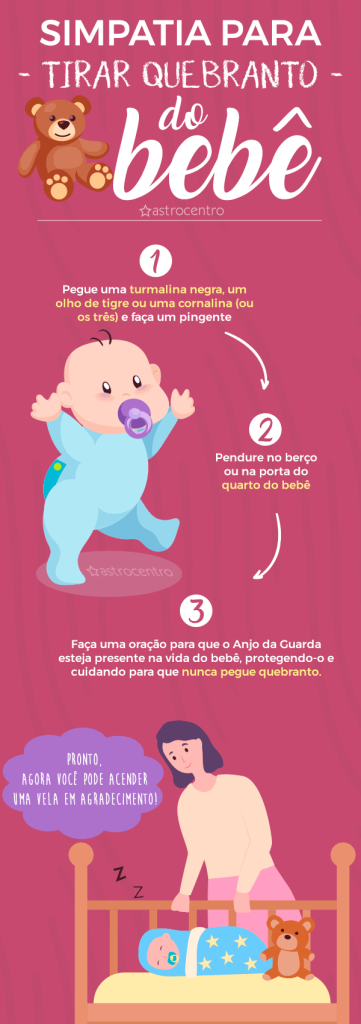 Aprenda a poderosa simpatia para tirar quebranto de bebê