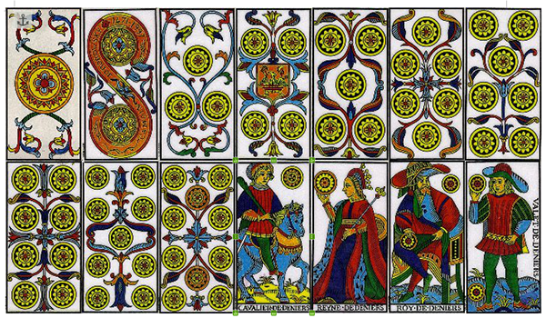 Baralho O Tarô De Marselha 22 Cartas Tarot Arcanos Maiores com