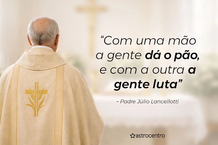 Imagem do Padre J&uacute;lio Lancellotti