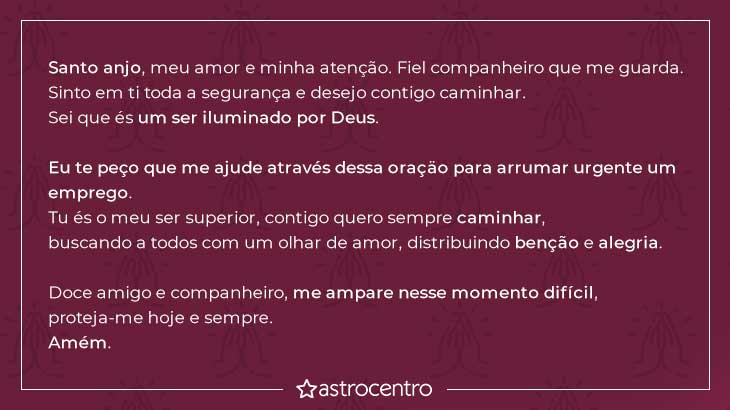 Confira duas orações poderosas para arrumar emprego urgente