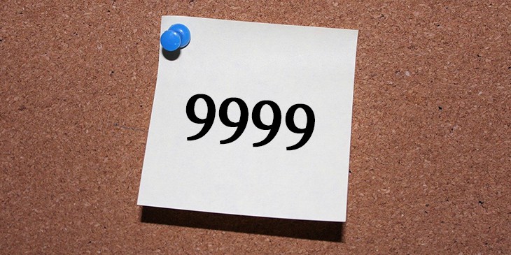 significado de 9999