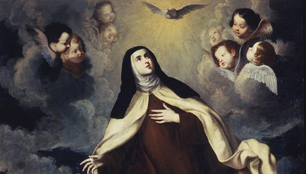 Santa Teresa d’Ávila, doutora da Igreja e fundadora dos Carmelitas Descalços