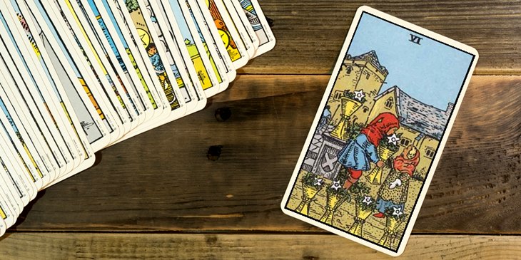 Seis de Copas no Tarot – Um olhar positivo sobre o passado