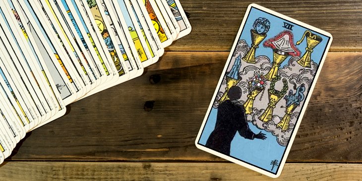 Sete de Copas no Tarot – Um mar de oportunidades!