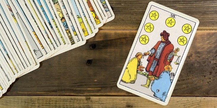 6 de Ouros no Tarot – Preparar, decidir e receber